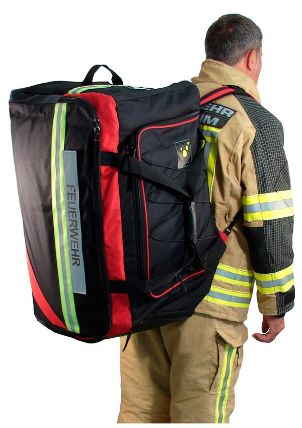 TEE-UU RAGBAG im Einsatz - Ergonomisches Rucksacktragesystem mit gepolsterten Schultergurten