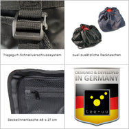 TEE-UU BARRELBAG Detailansichten - Fächer, Reißverschlüsse und Ausstattungsmerkmale - imagen 6