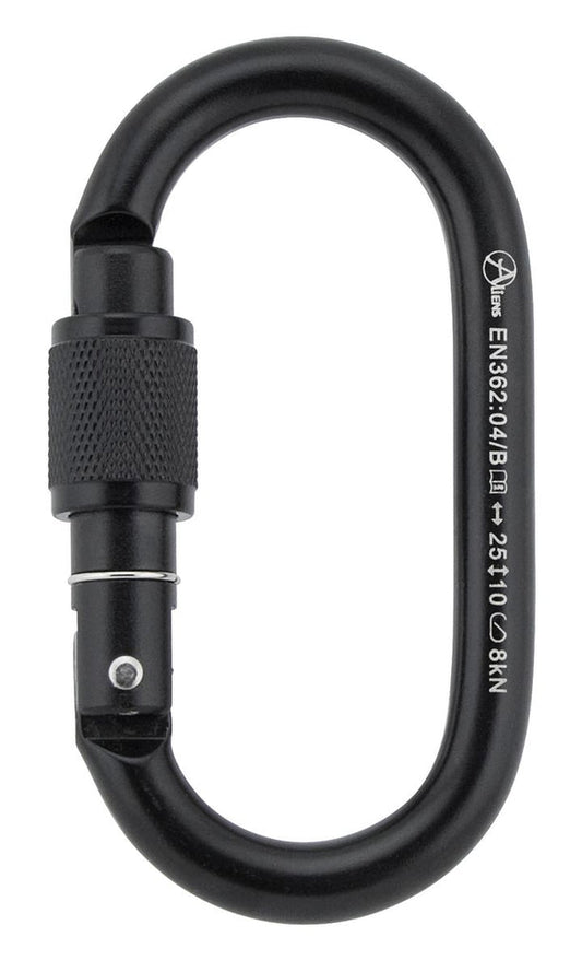 Aliens Stahlkarabiner Total Oval Screw – – Jetzt erhältlich im MTN Shop DE.