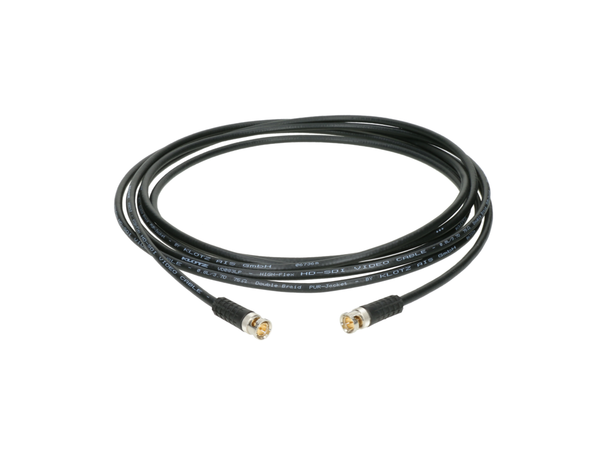 Klotz hoch flexibles UHD kabel 0.8/3.7 DZ mit Damar & Hagen BNCslim steckern für HD / UHD / 12G / 4K – – Jetzt erhältlich im MTN Shop DE.