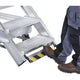 Zarges Plattformtreppe, fahrbar mit ZARGES ERGO-Stop