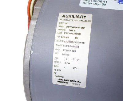 Двигун CM 3/4 - 230/460V-3 Ll, Rr – zweites Bild