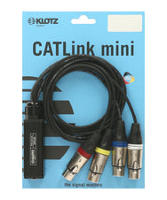 Klotz CATLink MINI 4-канальний багатожильний адаптер 4x XLR 3p M - etherCON F - Klotz - Кабелі - MTN Shop DACH - imagen 4