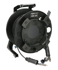 Klotz HDMI 2.1 AOC Drum - активний оптичний кабель броньований - штекер із захисними ковпачками - Klotz - HDMI 2.1 AOC, броньований sw 50m - Кабелі - MTN Shop DACH