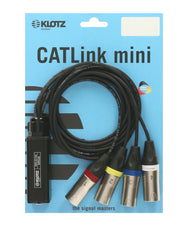 Klotz CATLink MINI 4-канальний багатожильний адаптер 4x XLR 3p M - etherCON F - Klotz - Кабелі - MTN Shop DACH - imagen 2