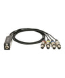 Klotz CATLink MINI 4-kanal multicore adapter 4x XLR 3p M - etherCON F - Klotz - CATLink AES 4-kanal adapter / 1x etherCON F / 4x XLR 3p F - Cables - MTN Shop DACH