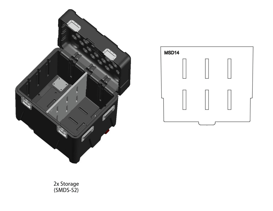 MTN BOX® (klein) Einsätze - MTN - 2x Lagerung - MTN BOX - MTN Shop DACH - imagen 5