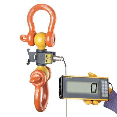 Eilon Engineering Ron Crane Scales™ Ron 2150 Kabelgebundene Leistungsbremse mit 50-mm-Anzeige – zweites Bild