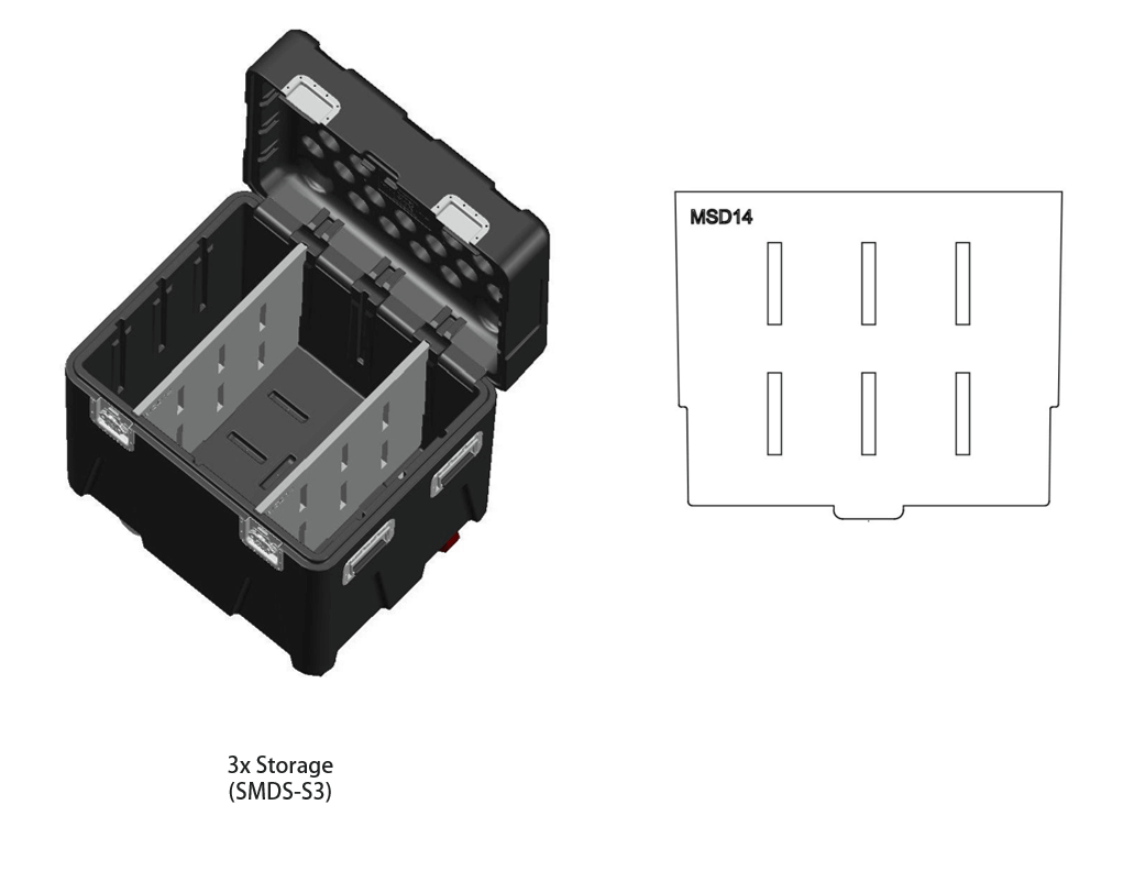 MTN BOX® (klein) Einsätze - MTN - 3x Lagerung - MTN BOX - MTN Shop DACH - imagen 4