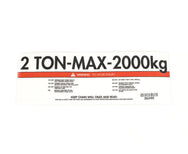 CM LODESTAR TEIL: 627-445 KAPAZITÄTSETIKETT 2T - 35202 - CM - Teil - MTN Shop DACH