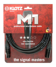 Професійний мікрофонний кабель Klotz XLR від Neutrik® - Klotz - Мікрофонний кабель M1 sw 3 м - Кабелі - MTN Shop DACH - imagen 2