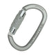 KONG - Сталевий карабін OVALONE C STEEL - TWISTLOCK - Місячний білий
