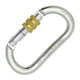 KONG - Stahlkarabiner OVAL STEEL CLASSIC -  SCREW SLEEVE - blank
