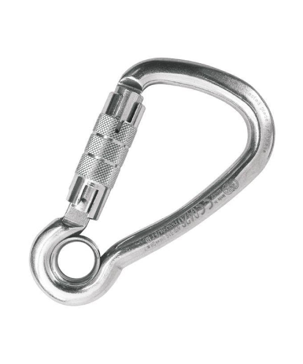 KONG - Карабін HARNESS EYE - TWIST LOCK - нержавіюча сталь - 120 мм (VS=15 штук) - Kong - Карабін - MTN Shop DACH