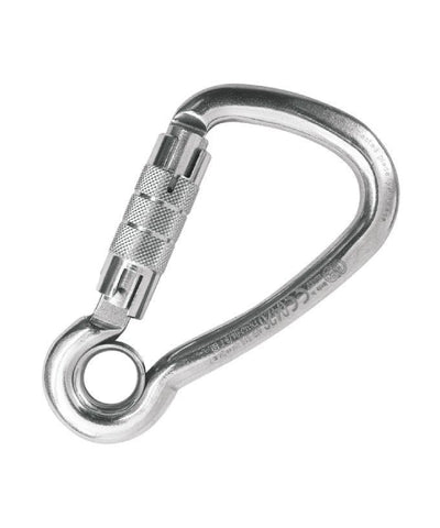 KONG - Карабін HARNESS EYE - TWIST LOCK - нержавіюча сталь - 120 мм (VS=15 штук) - Kong - Карабін - MTN Shop DACH