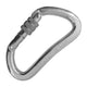 KONG - Edelstahlkarabiner HEAVY DUTY - SCREW SLEEVE (10 Stück)