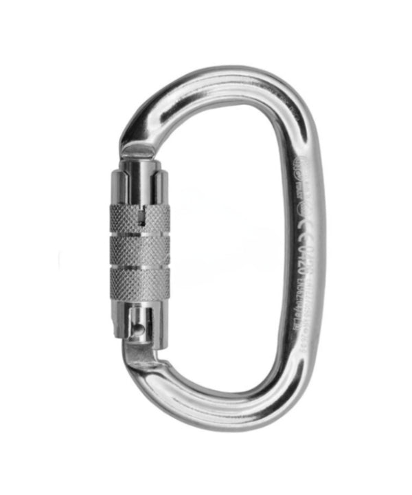 KONG - Карабін OVALONE - TWIST LOCK - Kong - Срібний - Карабін - MTN Shop ROOF