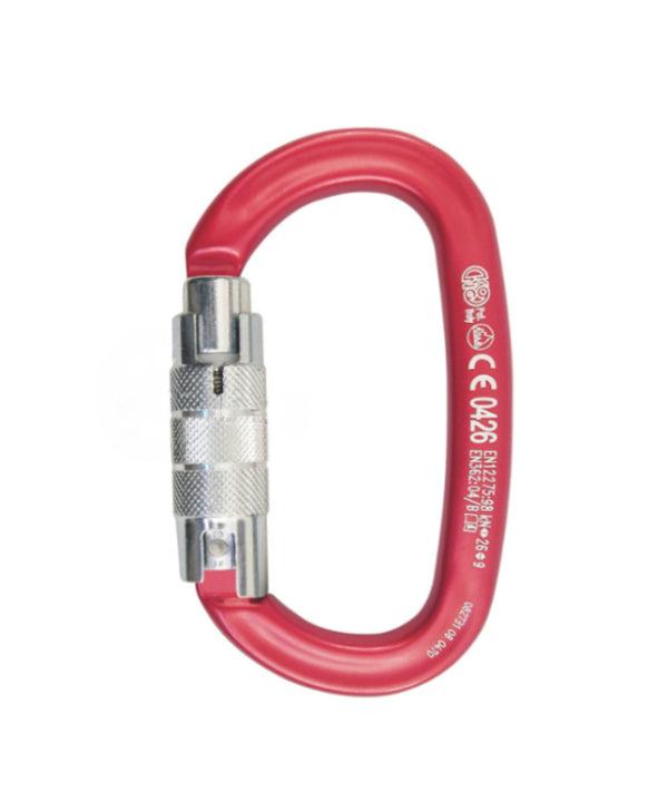 KONG - Карабін OVALONE - TWIST LOCK - Kong - Red/Silver/Silver - Карабін - MTN Shop DACH