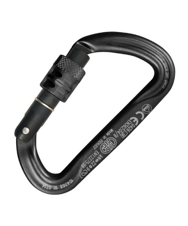KONG - алюмінієвий карабін ARGON S - SCREW - Kong - повністю чорний - карабін - MTN Shop DACH - imagen 2