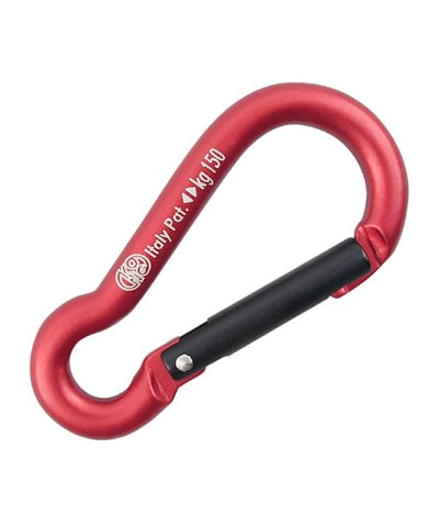 KONG - Zubehörkarabiner 6 MINI PEAR – Rot/Schwarz
