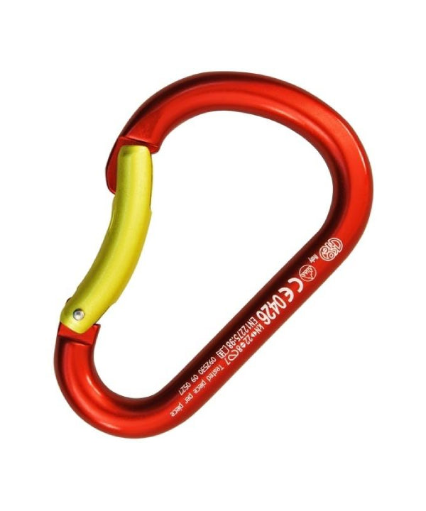 KONG - Алюмінієвий карабін PADDLE - BENT GATE - Kong - Red/Yellow - Карабін - MTN Shop ROOF - imagen 3