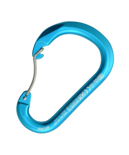 KONG - Alukarabiner PADDLE WIRE BENT GATE - Bügel gebogen - Kong - Blau - Karabiner - MTN Shop DACH