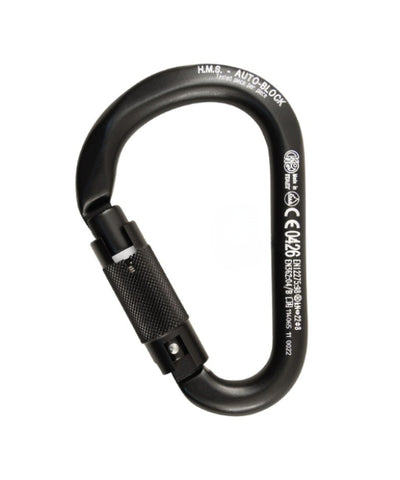 KONG - Alukarabiner HMS CLASSIC trilock – Schwarz
