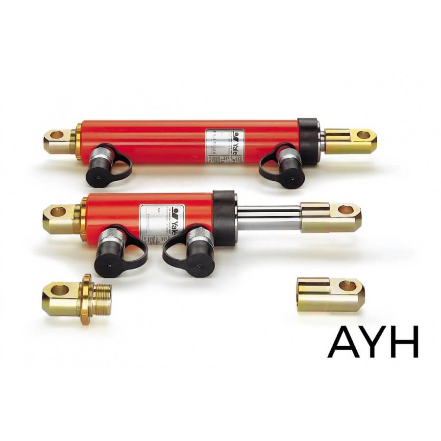 Yale Hydraulik Zylinder Zubehör – Yale Hydraulik Zylinder Zubehör: Hebeklauen Eine Hebeklaue stellt in Verbindung mit dem entsprechenden Hydraulikzylinder eine kompakte, leichte und vielseitige Hebeeinheit dar.KolbenplattenKönnen in das Kolbengewinde von Zylindern eingeschraubt werden. Sie reduzieren die Flächenpressung und verhindern das Einsinken der Kolben in den Boden.BodenadapterDurch die Verwendung von Verlängerungsrohren wird die Vielseitigkeit der Standardzylinder erhöht.StützplattenSie dienen der L - imagen 2