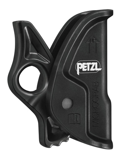 Змінний мотузковий зажим Petzl MICROGRAB - змінний мотузковий зажим для MICROFLIP, оснащений ергономічним фрикційним кулачком і вбудованою поворотною пружиною затискного механізму. Дізнайтесь більше! – Тепер доступний у MTN Shop DE.