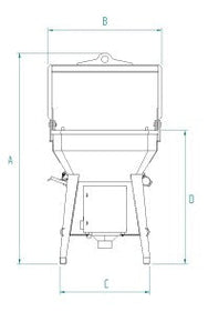 Бетонне корито Boscaro з дистанційним керуванням BCE-R - imagen 3
