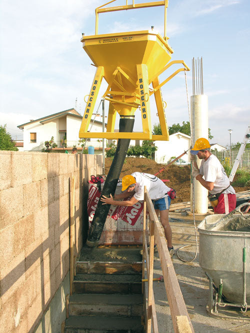 Шкіпер бетонної колони Boscaro з гумовим шлангом BCE - imagen 3