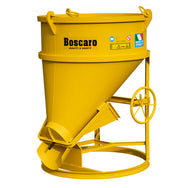 Ківш для бетону Boscaro з боковим вивантаженням на колесах BF-V