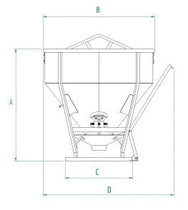 Відро для бетону Boscaro з гумовим шлангом CT - imagen 2