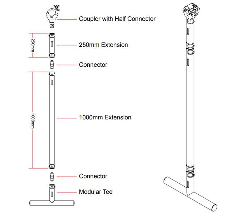 Doughty-Klemme mit halbem Verbinder [Multi-Pack] - Doughty Engineering - Rigging-Geräte - MTN Shop DACH - imagen 3