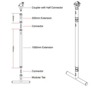 Doughty-Klemme mit halbem Verbinder [Multi-Pack] - Doughty Engineering - Rigging-Geräte - MTN Shop DACH - imagen 3