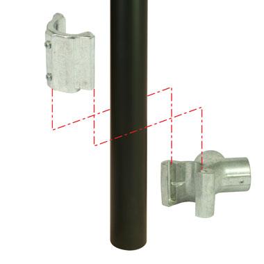 Doughty Modular Corner mit durchgehendem Mittelrohr (Magnesiumlegierung) - Doughty Engineering - Rigging-Geräte - MTN Shop DACH