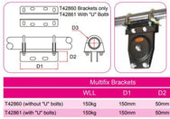 Кронштейни Doughty Multifix [multi-pack] - Doughty Engineering - Такелажне обладнання - MTN Shop DACH - imagen 3