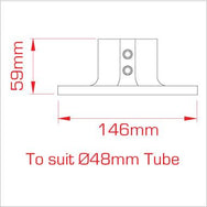 Фланець Doughty 48 мм [Multi-Pack] - Doughty Engineering - Такелажне обладнання - MTN Shop DACH - imagen 3