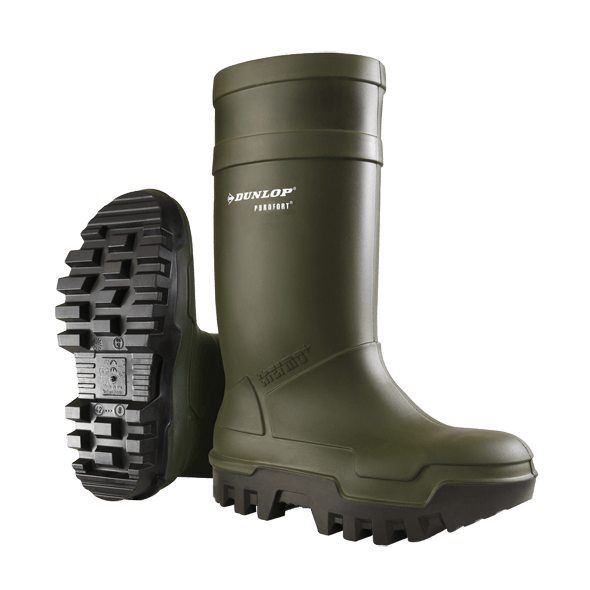 Dunlop Purofort Thermo+ Full Safety - Dunlop - olivgrün / 6/39-40 - Schuhwerk - MTN Shop DACH