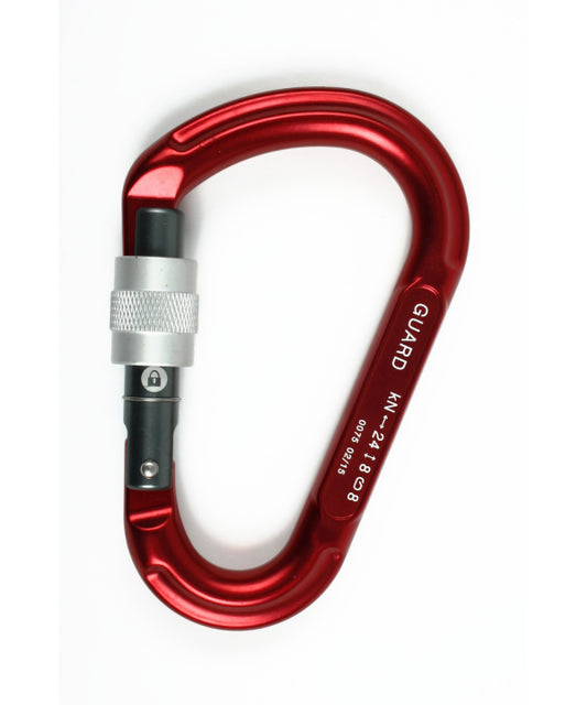 EDELWEISS Alukarabiner GUARD HMS screw - EDELWEISS - Karabiner - MTN Shop DACH