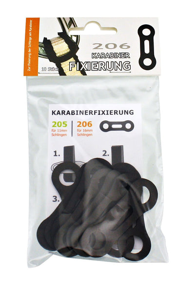ALIENS - Karabinerfixierung RUBBER FIX (10 Stück) – zweites Bild