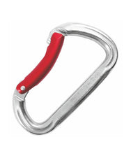 KONG - Stahlkarabiner INDOOR bent - blank/rot (VE=10 Stü) - Kong - Karabiner - MTN Shop DACH