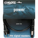 Klotz flexibles H05VV-F Stromkabel 3G 1,5 mm² Schuko - powerCON TRUE1