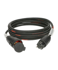 Силовий кабель Klotz TITANEX 3G H07RN-F 2,5 мм² Schuko M/F - тверда гума - Klotz - 2,5 м Силовий кабель Titanex 3G2,5 - Кабелі - MTN Shop DACH