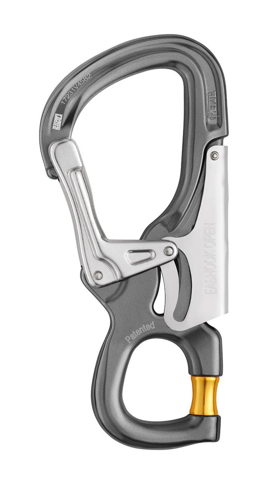 Petzl EASHOOK OPEN Verbindungselement - Petzl - grau - Seilzugangstechnik - MTN Shop DACH