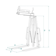 Boscaro Manueller Ausgleich der Krangabel MBACR - imagen 2
