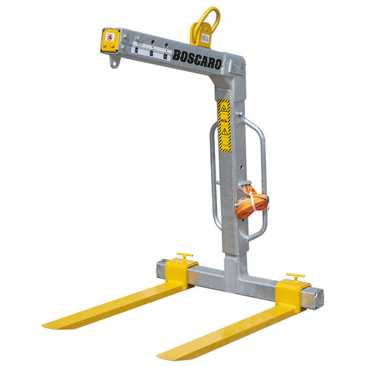 Boscaro Verzinkte Teleskop-Palettengabel mit automatischem Ausgleich MBRA-ZN