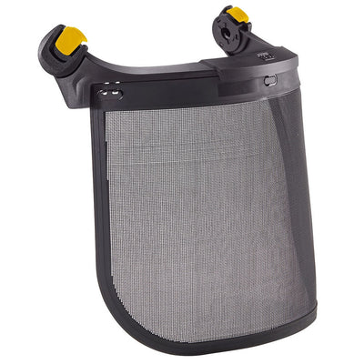 Козирок Petzl VIZEN Mesh для шоломів VERTEX & STRATO - повний козирок для догляду за деревами з системою EASYCLIP для шоломів VERTEX і STRATO. Козирок VIZEN MESH для лісівників захищає від летючої стружки та осколків. Лінзи, що закривають обличчя, забезпечують комплексний захист і широке поле зору. Завдяки системі кріплення EASYCLIP козирок можна швидко і легко прикріпити до шоломів VERTEX і STRATO. – Тепер доступний у MTN Shop DE.