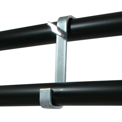 Doughty 50mm Hakenklammer (Stahl) - Doppelendig & 180°Drehung [Mehrfachpack] - Doughty Engineering - Rigging-Geräte - MTN Shop DACH