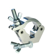 Doughty 50mm Slimline-Hakenklammer mit M12-Befestigung [Mehrfachpackung] - Doughty Engineering - Aluminium / 3 - Rigging-Geräte - MTN Shop DACH